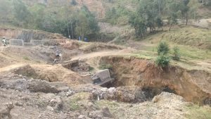 La voie terrestre sur la route nationale numéro 2, Bukavu-Goma
