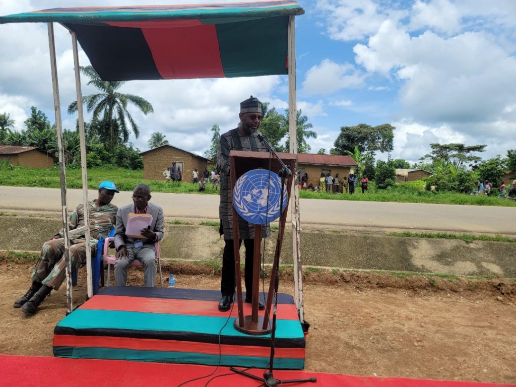 Le chef du bureau intérimaire de la MONUSCO Beni-Lubero,appelle  chacun, à son niveau, à contribuer à la promotion de la paix dans son milieu, où qu’il ou qu’elle soit