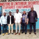 Le Commandant de la Police Nationale Congolaise, commissariat urbain de Butembo, le Commissaire Supérieur NGONZELA NGOGBE Georges a reçu à son office de travail