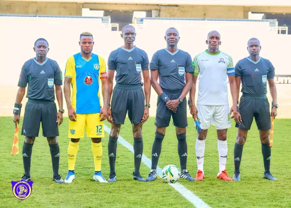 Un quatuor arbitral ougandais pour officier le match retour de Lupopo