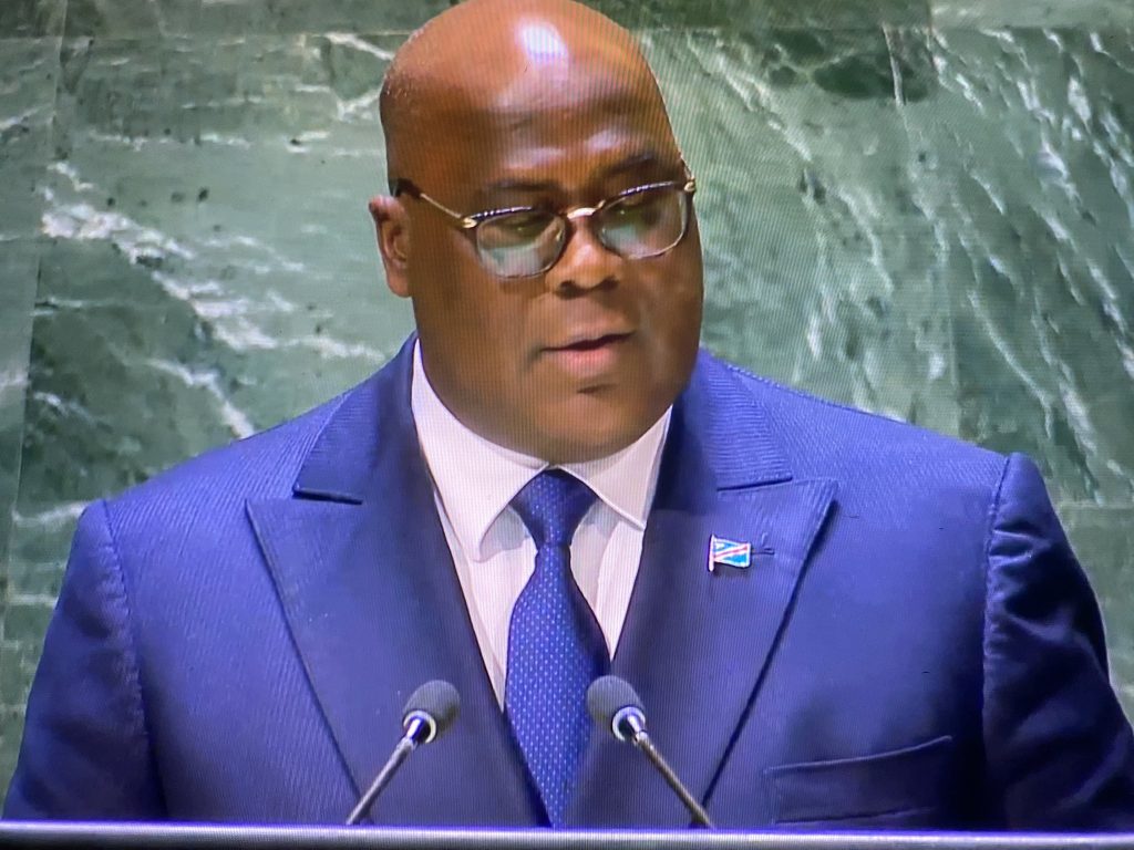 Félix TSHISEKEDI a présidé mercredi à New-York, un mini-sommet sur le marché des crédits carbone équitables en Afrique