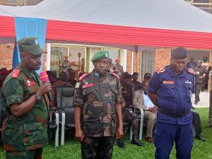 La province du Nord Kivu présents à la cérémonie d'installation officielle du gouverneur intérimaire Général Peter CIRIMWAMI