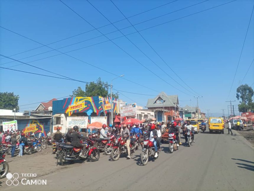 La ville de Goma, chef-lieu de la province du Nord-Kivu, s'est réveillée dans un calme apparent