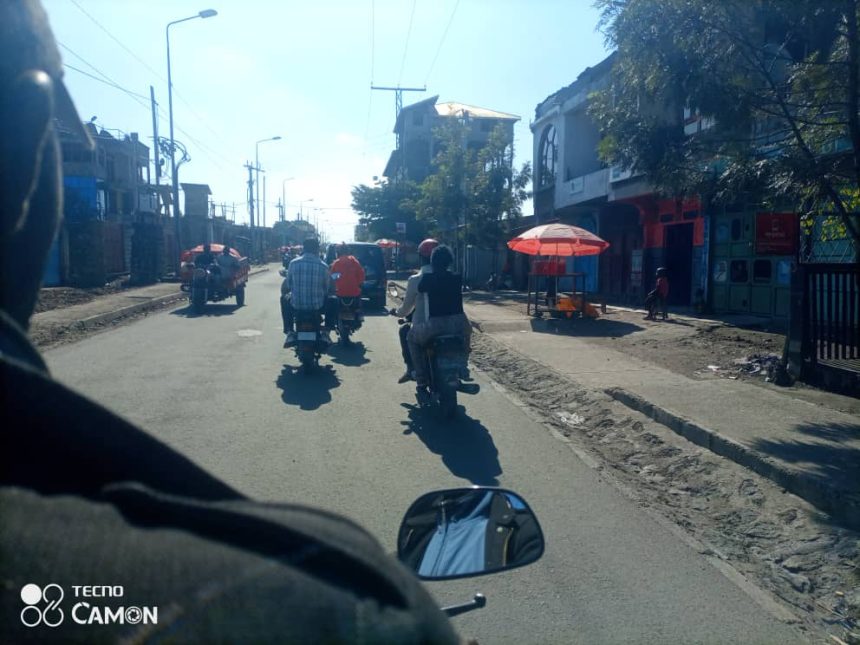 La ville de Goma, chef-lieu de la province du Nord-Kivu, s'est réveillée dans un calme apparent