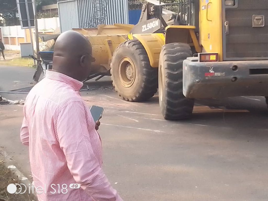 Une route secondaire a été ouverte dans la résidence de l’ancien président de la République, Joseph KABILA