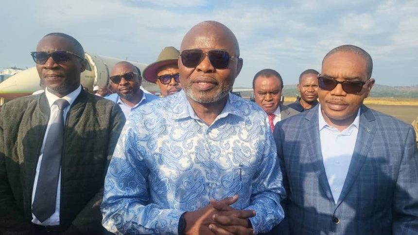 Le président de l'UNC Vital Kamerhe a foulé ses pieds sur le sol du Sud-Kivu