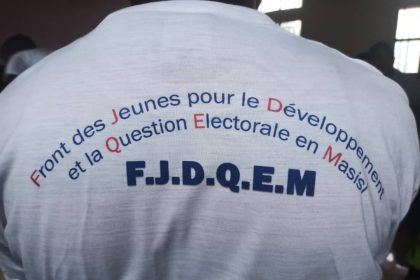 Le front des jeunes pour le développement et la question électorale à Masisi