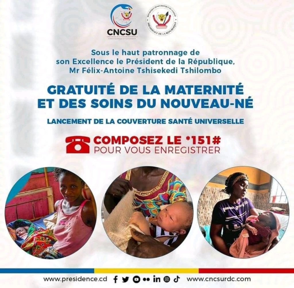 L’inauguration de la gratuité de la maternité et des soins du nouveau-né