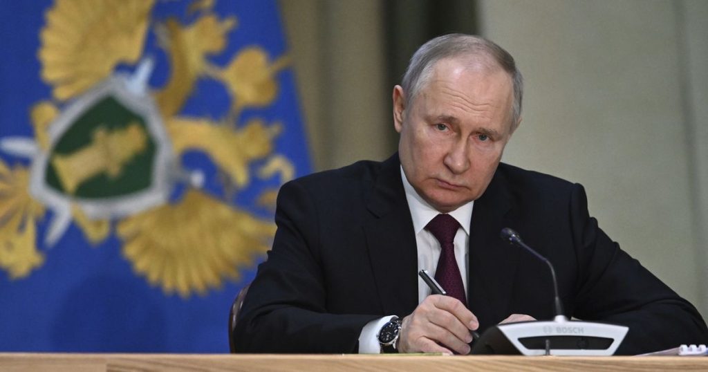 Vladimir Poutine Président de la fédération de Russie