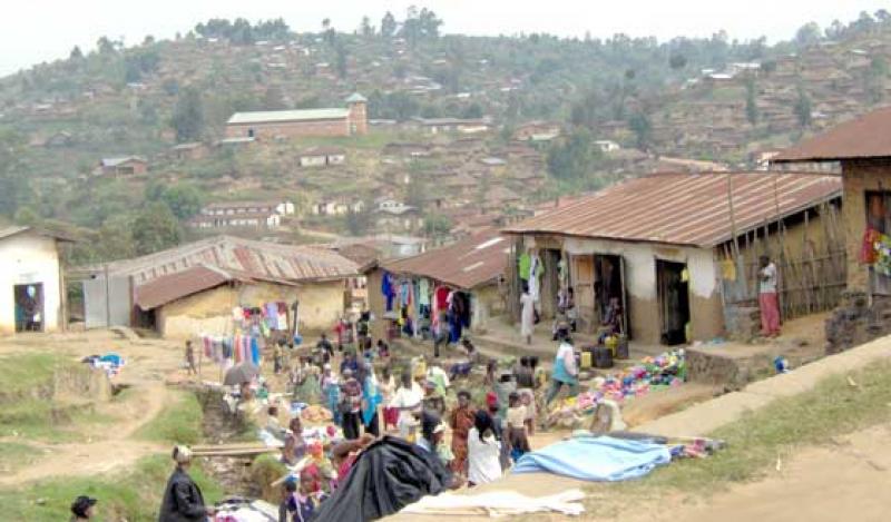 Rutshuru est une localité, chef-lieu de territoire de la province du Nord-Kivu en république démocratique du Congo