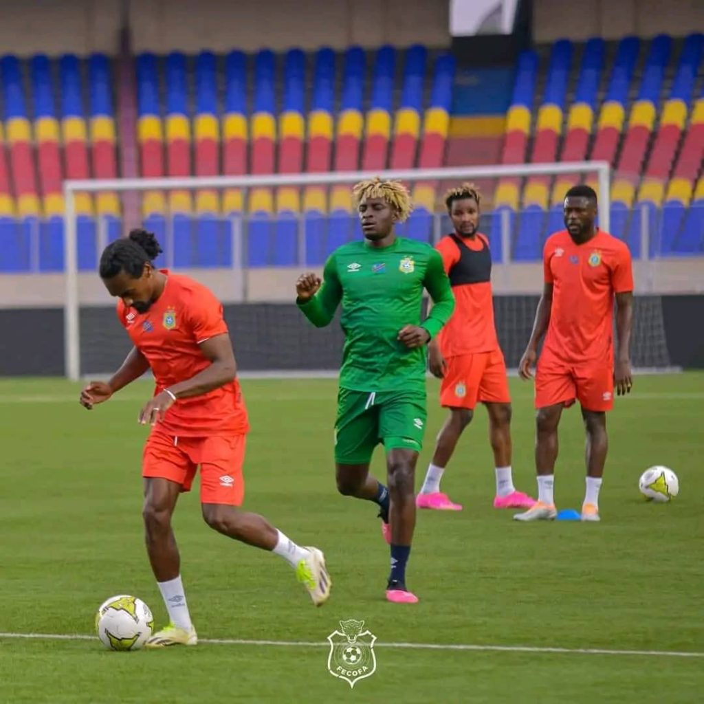Les Léopards de la RDC ont réalisé la première séance d'entraînement au stade des martyrs