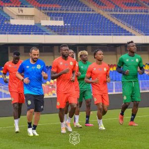 Les Léopards de la RDC ont réalisé la première séance d'entraînement au stade des martyrs
