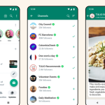 Les “channels” ou “chaines” en français, sont désormais disponibles sur WhatsApp