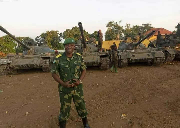 Le porte-parole du gouverneur militaire, Le Lt Col Ndjike Kaiko GUILLAUME