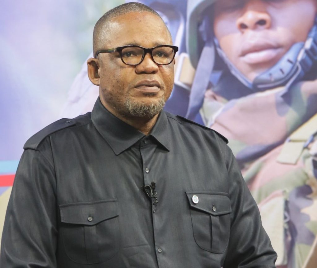 Le vice premier ministre et ministre de l'Intérieur, Peter Kazadi