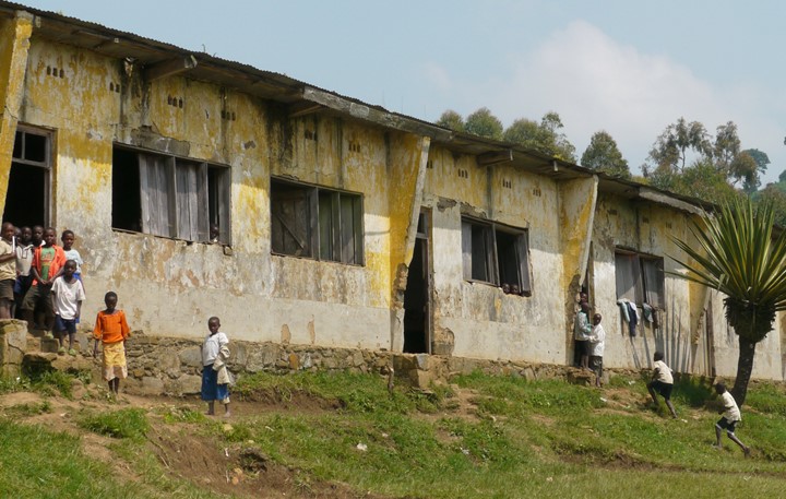 Ecole Primaire, Built 1947, Kibarizo Village, Masisi, DRC, June 2012