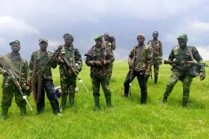 Les résistants de l'autodefense au front dans le territoire de Masisi