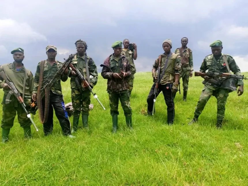 Les résistants de l'autodefense au front dans le territoire de Masisi