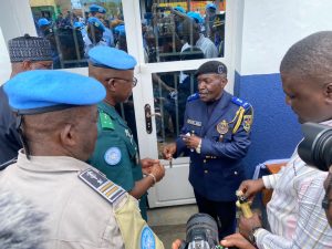 Les policiers d’Oicha disposent désormais d’une salle de formation qui peut contenir jusqu’à cinquante personnes financée par la MONUSCO