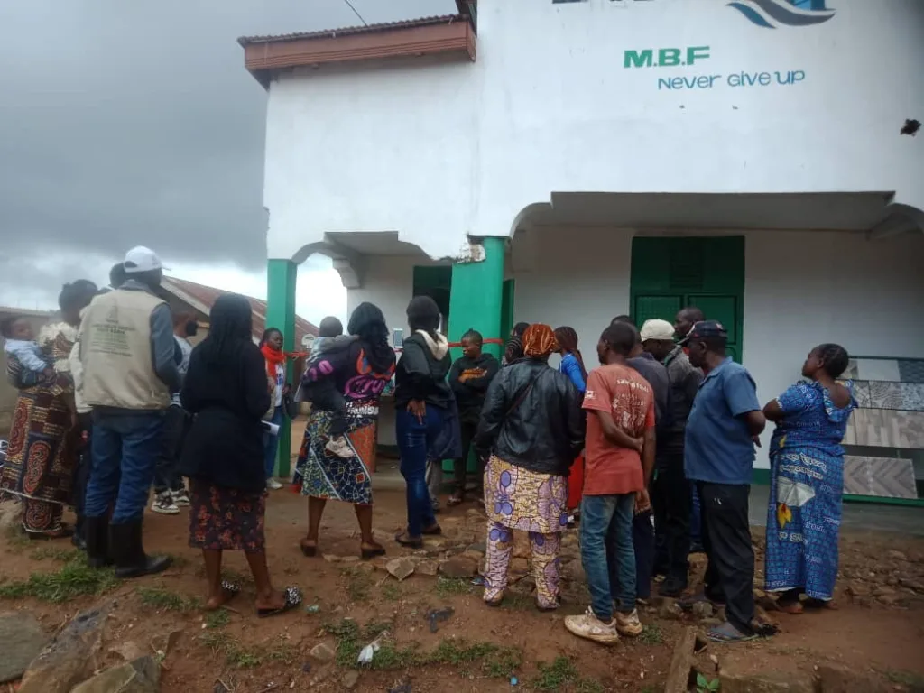 Vue du centre d'apprentissage en coupe et couture du CAC-Rizerie au quartier Mabakanga