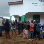 Vue du centre d'apprentissage en coupe et couture du CAC-Rizerie au quartier Mabakanga