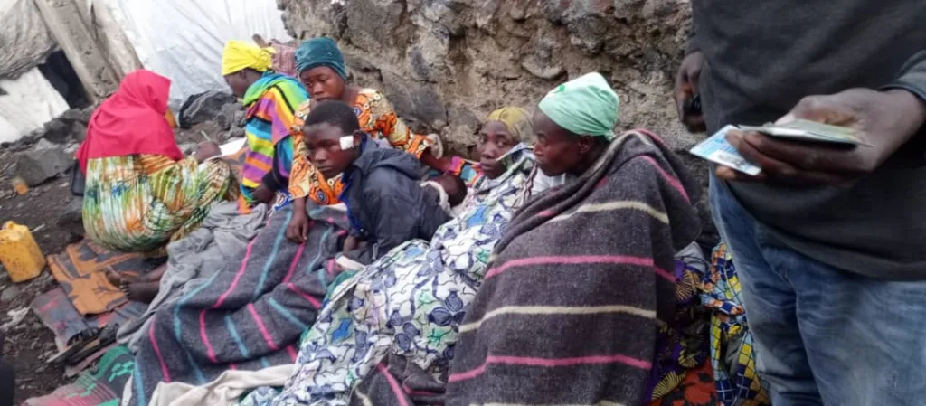 Plus de 1250 nouveaux ménages déplacés arrivent à Kanyaruchinya