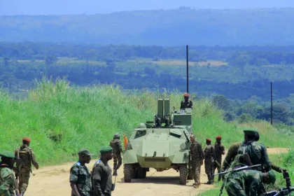 Photo de tiers : Les unités FARDC en pleine opération dans les Ruwenzori