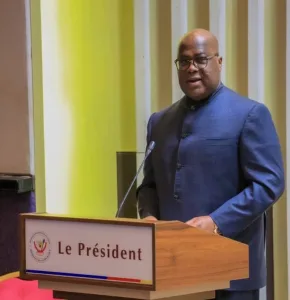 RDC : " Il est temps pour notre pays de prendre son destin en mains et devenir le principal acteur de sa propre sécurité et stabilité " (Félix TSHISEKEDI) Le Président de la République Félix Tshisekedi se dit espérer voir émerger des Agents publics qui ont pour seule vocation la patrie