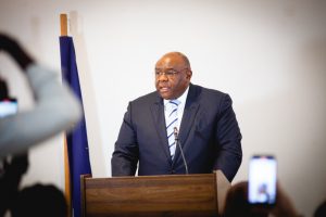 RDC : Lancement officiel du Programme Unis pour la Paix et la Sécurité par le VPM Jean-Pierre Bemba à Kinshasa Le Vice-Premier Ministre, Ministre de la Défense Nationale et des Anciens Combattants, Jean-Pierre Bemba Gombo