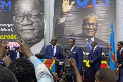 Le candidat à la présidentielle de 2023, Denis Mukwege a échangé avec la jeunesse kinoise dans la salle de conférence de la CENCO