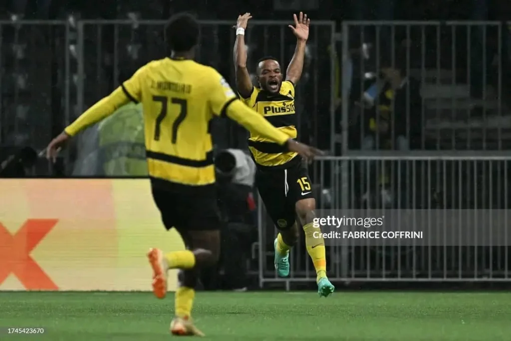 L'international congolais Meschack Elia a inscrit son deuxième but cette saison en ligue des Champions de l'UEFA