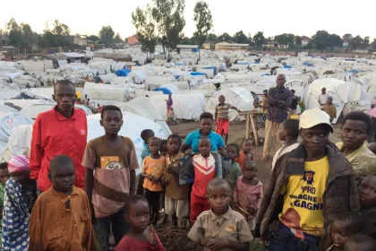 Environ 5.000 déplacés du Camp de Tsé, situé dans le groupement Losandrema, chefferie de bahema Nord, territoire de Djugu