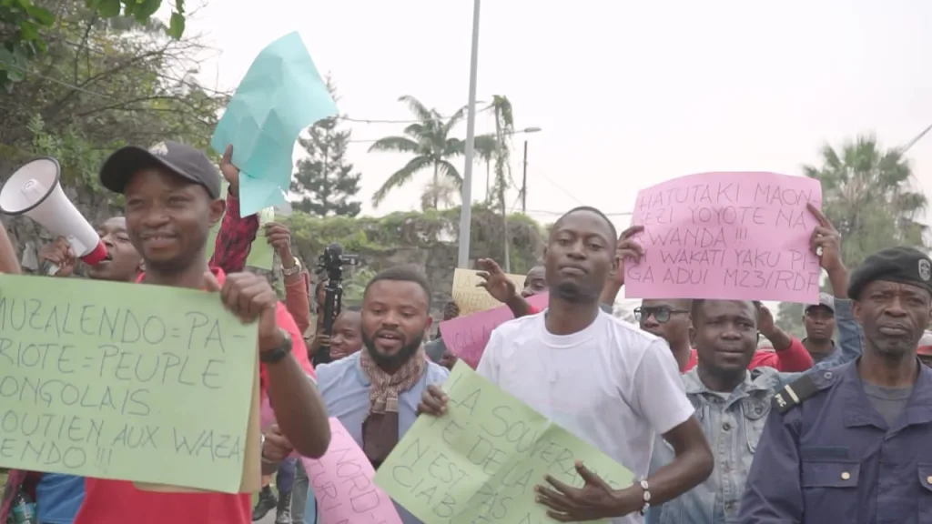 La manifestation des mouvements citoyens et groupes de pression de la province du Nord-Kivu vient de connaître sa chute normale à la base militaire de l'EAC 