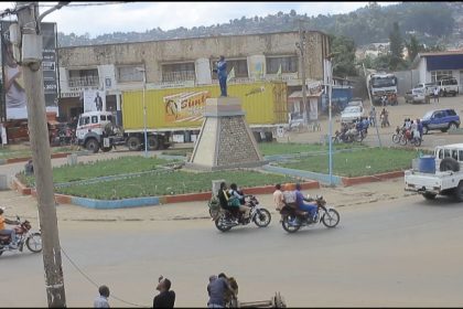 Aperçu du rond point NYAMWISI en ville de Beni