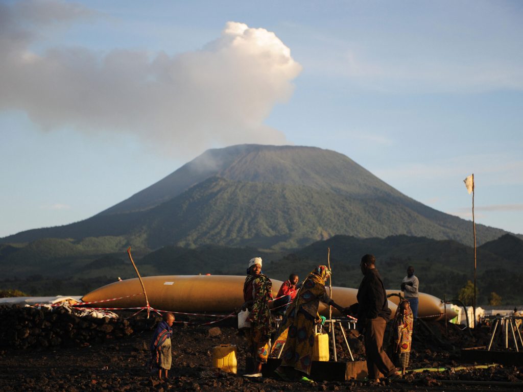 Les victimes de l’éruption volcanique de 2021 appelées à quitter le terrain de la paroisse sainte Thérèse de Kanyaruchinya dans deux semaines