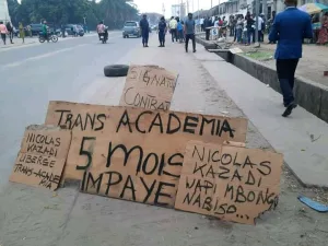 Pas de bus Trans-Academia ce lundi, les agents réclament au moins 5 mois d'arriérés des salaires