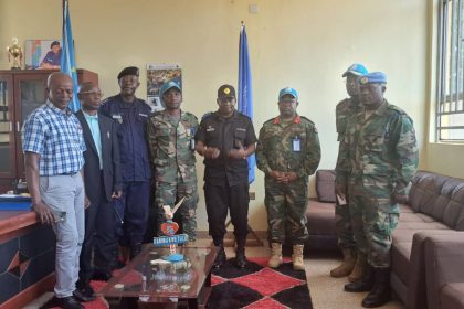 Le nouveau commandant de la Brigade, le Général Alfred Matambo de nationalité malawite d’intervention de la MONUSCO