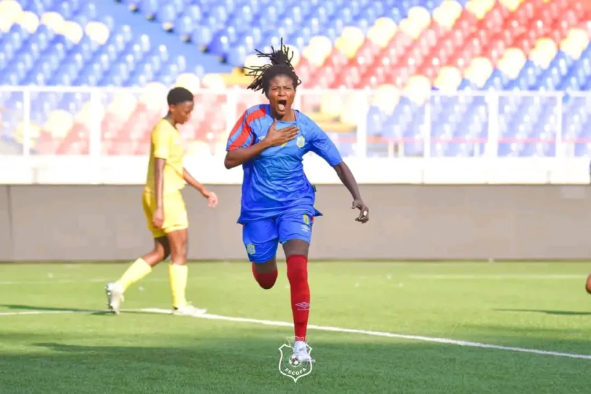 Les léopards dames de la RDC ont fait jeu égal avec les Bafana Bafana de l'Afrique du Sud au stade des martyrs