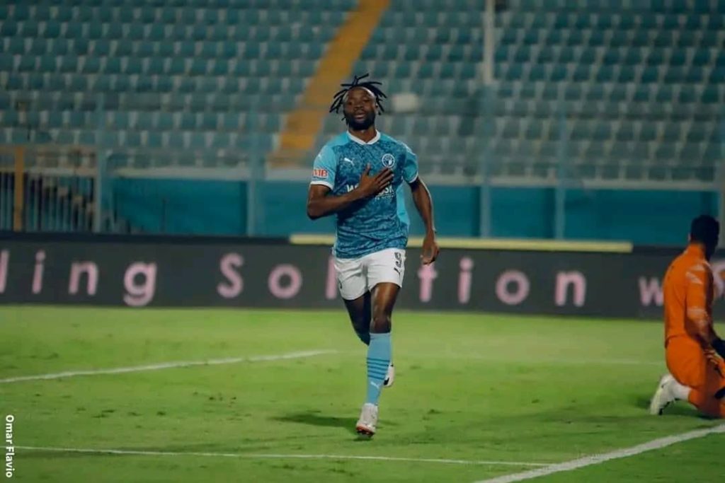 L'international congolais Fiston Kalala Mayele Ouvre son compteur but avec son nouveau club de Pyramids FC