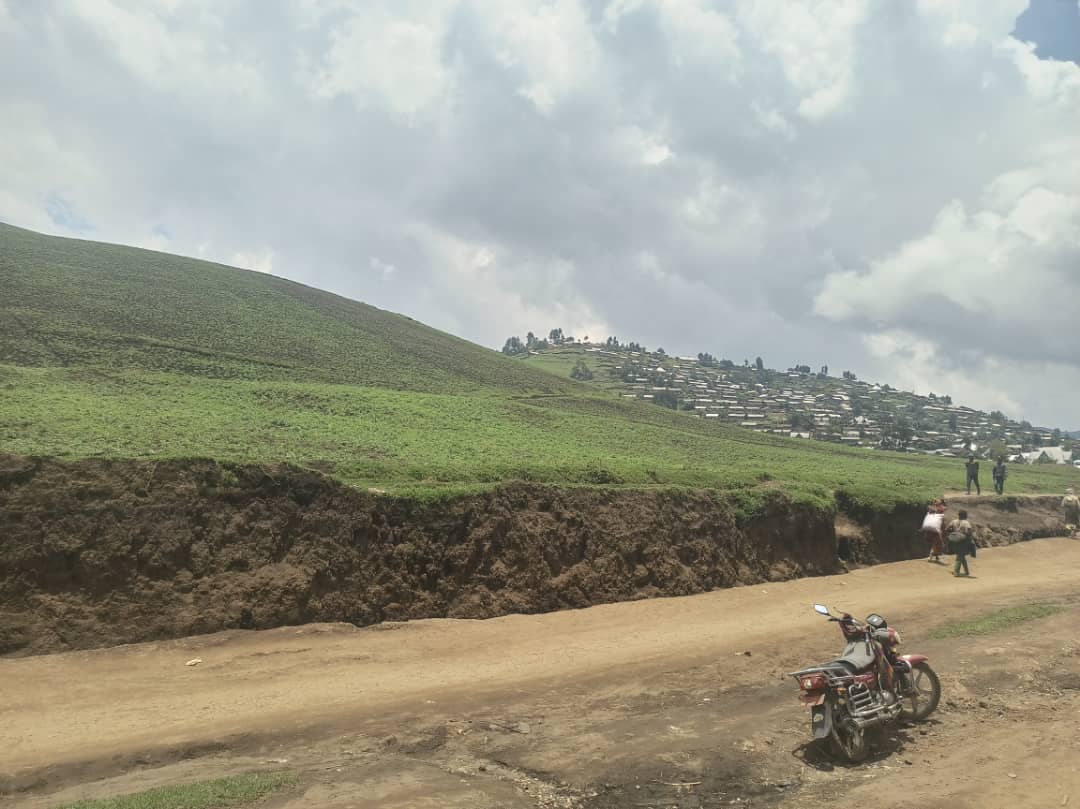 Dans la route menant dans le centre de Ngungu en territoire de Masisi