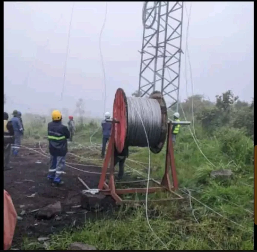 Le Courant de la société Virunga Énergie vient d'être rétabli