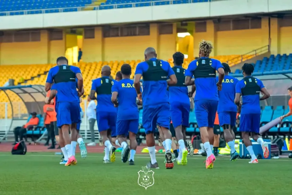 Première séance d'entraînement, le groupe des léopards se renforce 