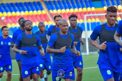 Première séance d'entraînement, le groupe des léopards se renforce