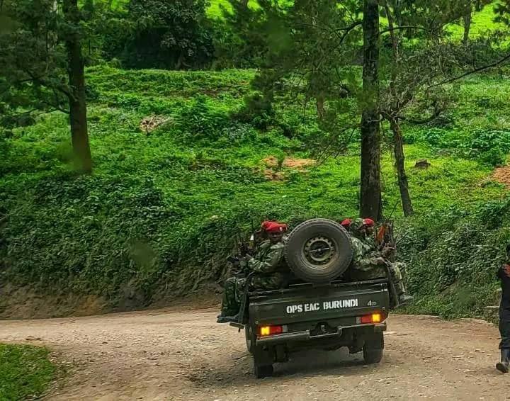 Les militaires de l'EAC Burundi quittent kitshanga et rejoignent les zones de kibarizo