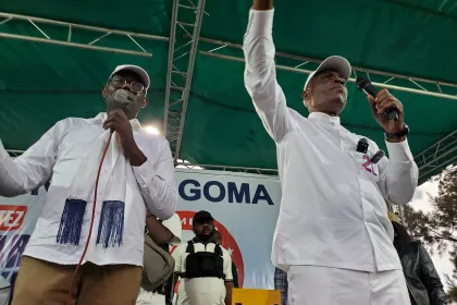 Martin FAYULU Madidi, candidat numéro 21 à la présidentielle à Goma