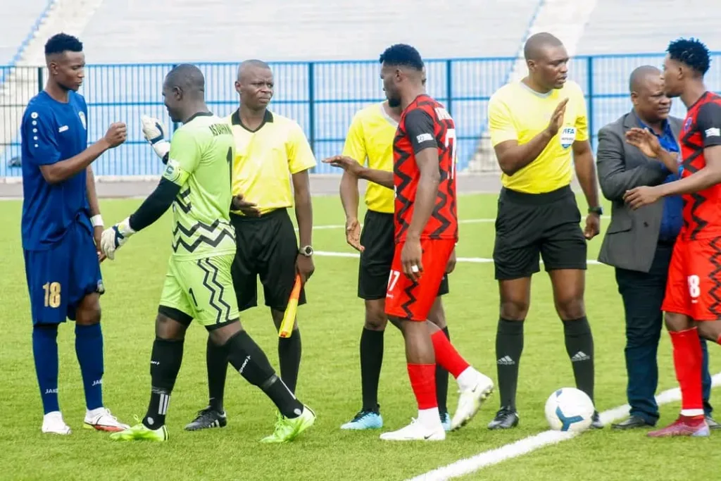 L'AS Dauphin noir de Goma était proche enchaîner avec une troisième victoire d'affilée en phase retour du championnat national dans la capitale congolaise