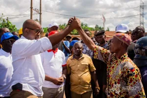 Le candidat Président Floribert Anzuluni arrive vendredi à Goma