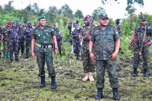 Le lieutenant général Fall SIKABWE commandant de la force terrestre a été nommé nouveau coordinateur des opérations au Nord Kivu