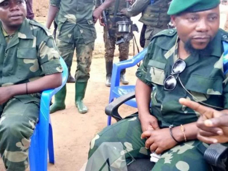 Le lieutenant-général autoproclamé, Guidon Shimirayi Mwissa, commandant du Nduma défense-Rénové