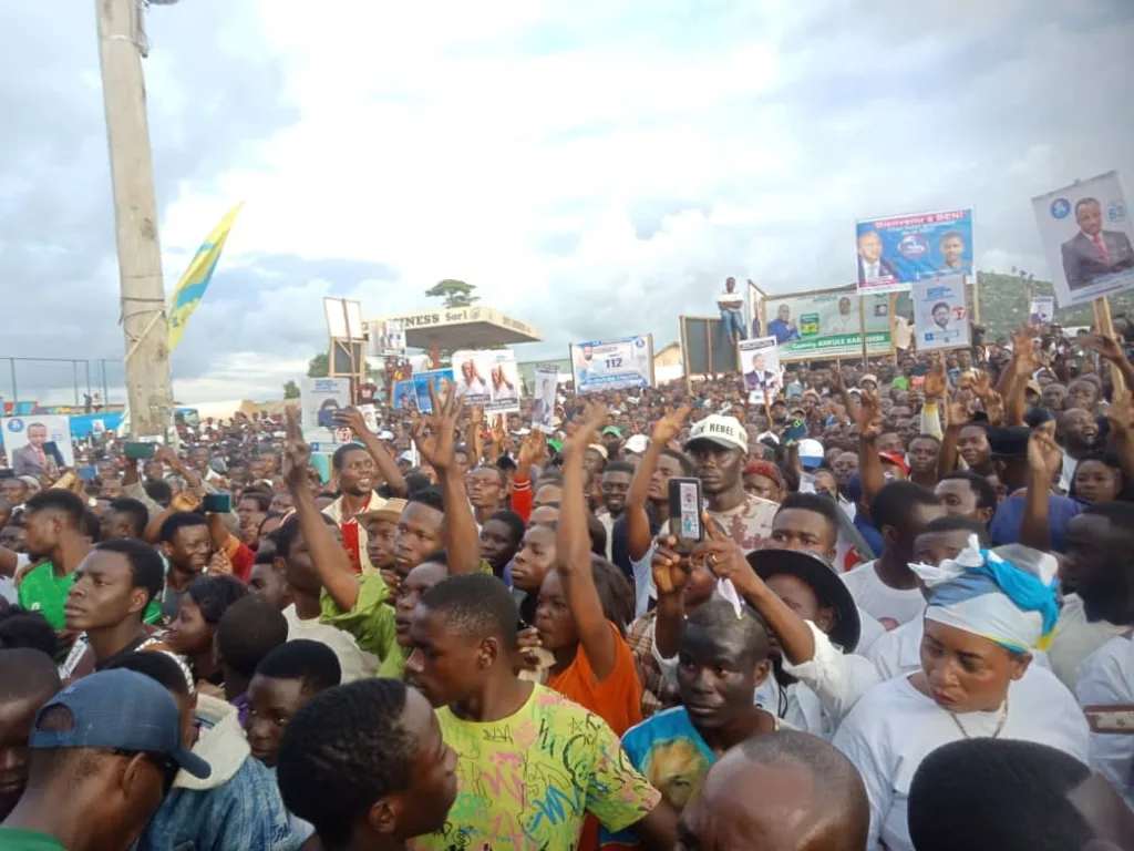 Le Président d'Ensemble pour la République et candidat N°3 à la Présidentielle de 2023, Moïse KATUMBI est arrivé dans le chef-lieu du territoire de Béni à Oicha